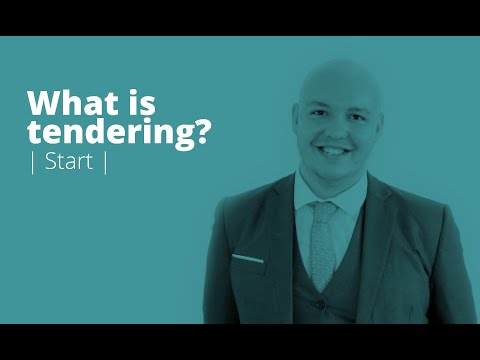 Video: What Is Tender