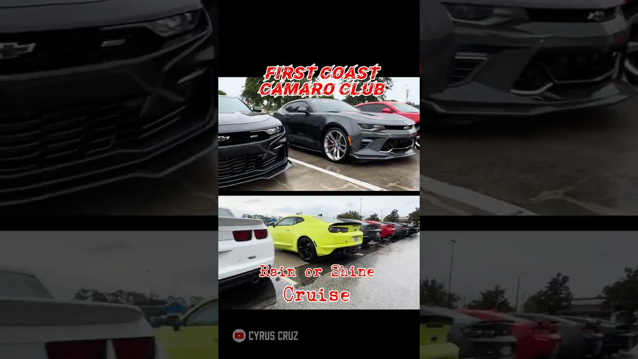 Camaro Cruise: First Coast Camaro Club 