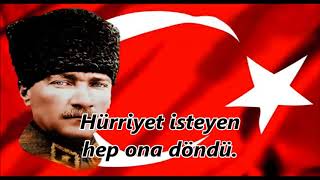 Atatürk Marşlari Ataya Ağit, Atatürk Şarkisi Di̇nle, Altyazili İzle
