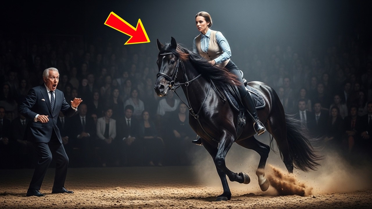 Alle lachten, als er versuchte, das Pferd des Millionärs zu reiten … doch danach hat niemand mehr