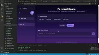 I built an AI-powered diary + to-do + chatbot app 🤯🔥| simple full stack project ideas | new project 