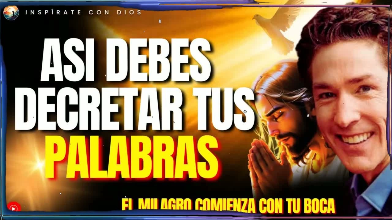 HAZ ESTO AL DESPERTAR Y ANTES DE IRTE A DORMIR Dios te esta preparando | Joel Osteen