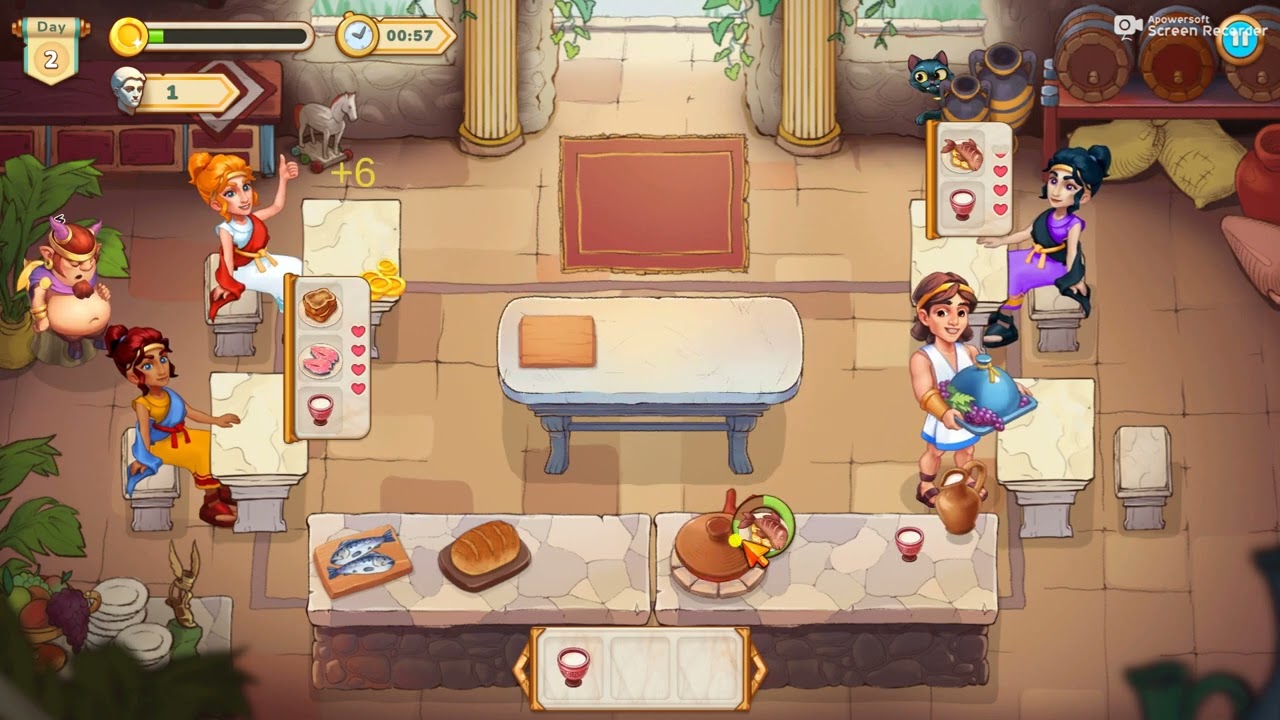 Day 2 (Greek Kitchen Frenzy: Dionysus)