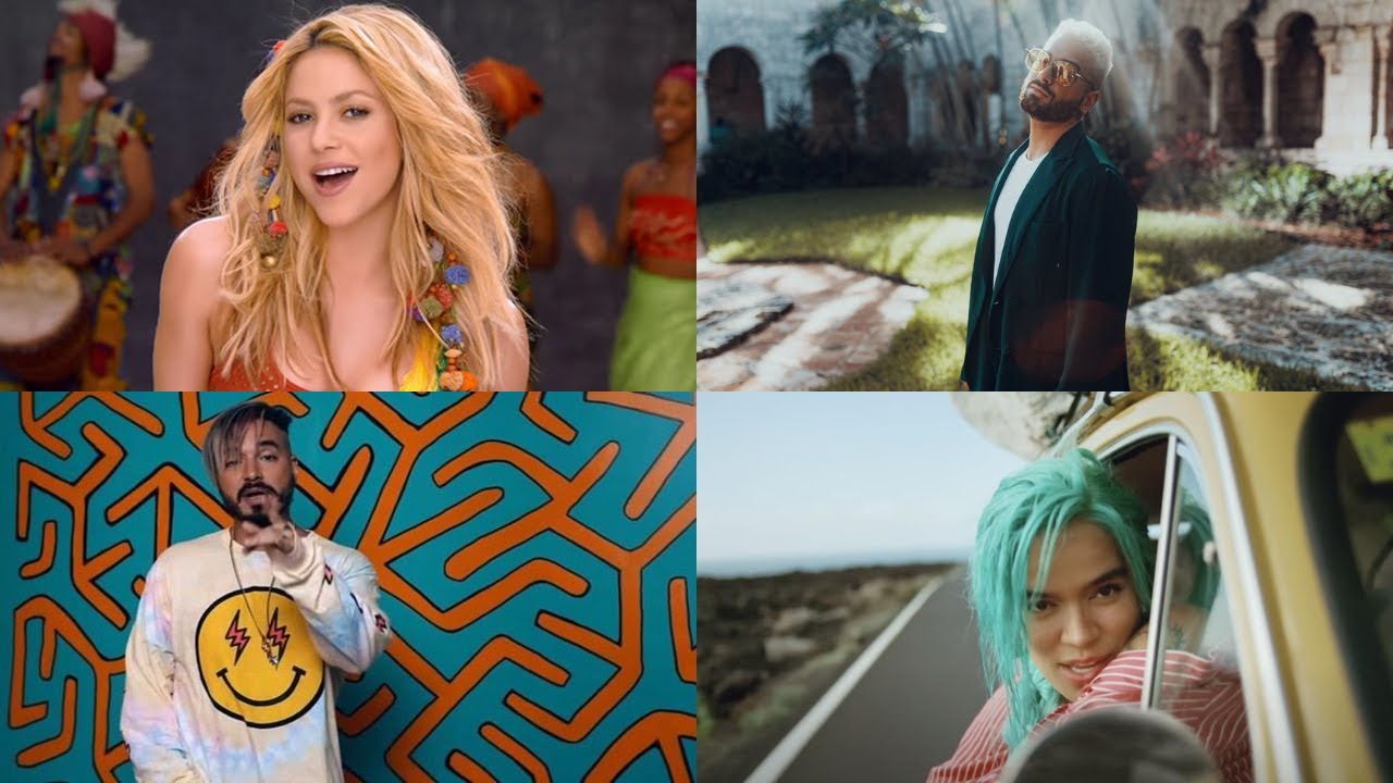 Top 75 canciones más vistas en YouTube de artistas colombianos [abril/2023] | Bogarth' Music Stats