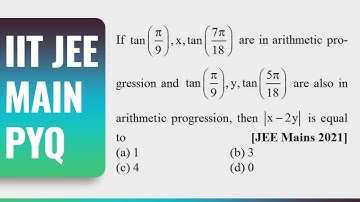 Arithmetic Progression (AP) JEE Mains Previous Years Questions | Nitin Agrawal