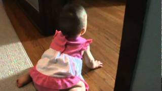 Lilly crawls