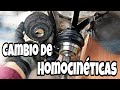 Como Cambiar las Homocinéticas de Volkswagen GOL POWER // Pupii Tidoni //G4-G3-G2-Pointer