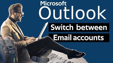 How to switch email account and send emails in outlook 2025