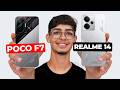 REALME 14 vs POCO F7 Qual é o melhor para comprar em 2026? comparativo