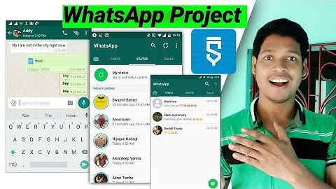 WhatsApp like chat project in sketchware #AndroidAppdeveloper #sketchware #Aauraparti