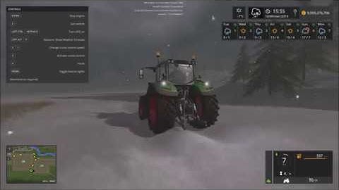 Farming Simulator 17 - Seasons mod WIP - making snow tracks
