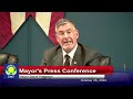 Mayor's Press Conference - October 26, 2022
