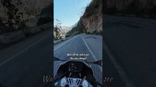 Chasing the snow on two wheels Destination:auli #auli #motovlog #aprilia #viral #ytshorts #trending