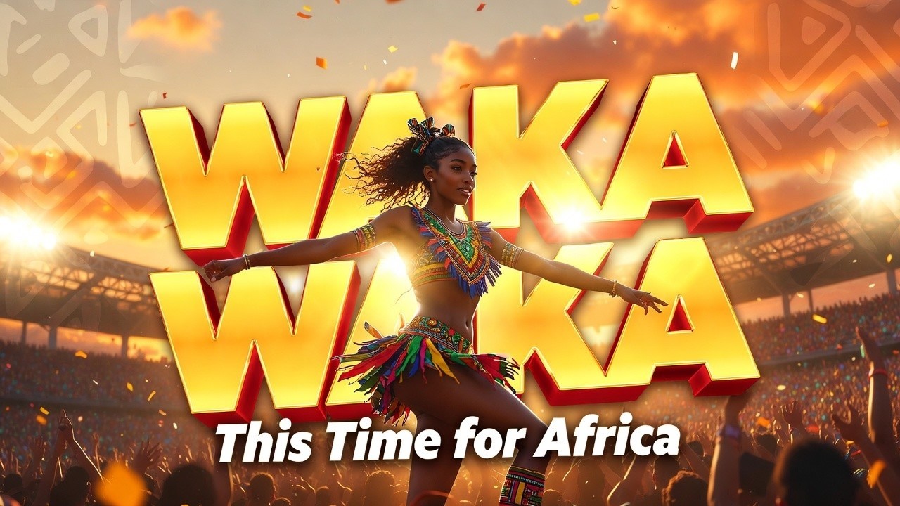 Waka Waka (This Time for Africa) | AI Music Video 2026 🔥 #wakawaka #shakira #worldcup #FIFA#trending