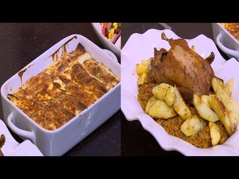 طريقة عمل كانيلوني باللحم والسبانخ