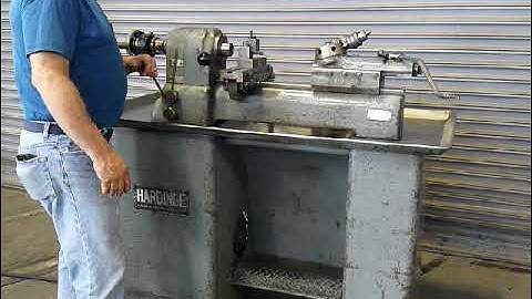 Hardinge Second Operation Lathe, Model DSM – 59, Michael Fine Machinery