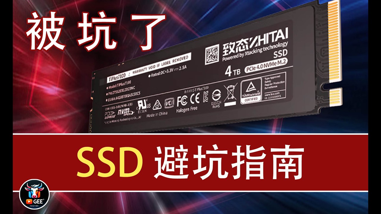 👍固态硬盘怎么选？🟢固态硬盘挑选避坑全攻略🟢牛哥AI实验室 NIUGEE AI（148）
