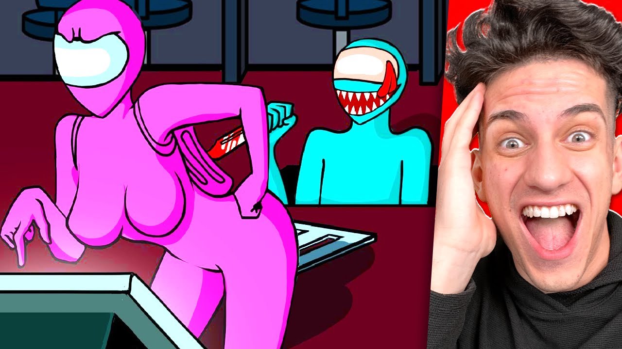 Among Us TikToks Bad Timing Animations! (You Laugh = You Lose Challenge)