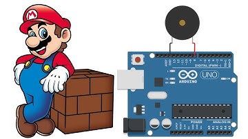 Super mario theme sound using arduino and buzzer