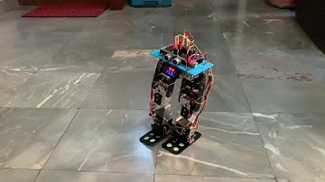 2legs 8dof biped robot arduino mega version1