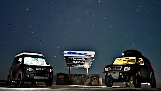 Night Camping at Bonneville Salt Flats / Honda Element Caravan Day 20 & 21