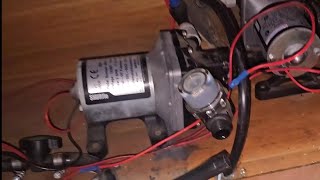 (super easy Fix) Caravan pump running but no water