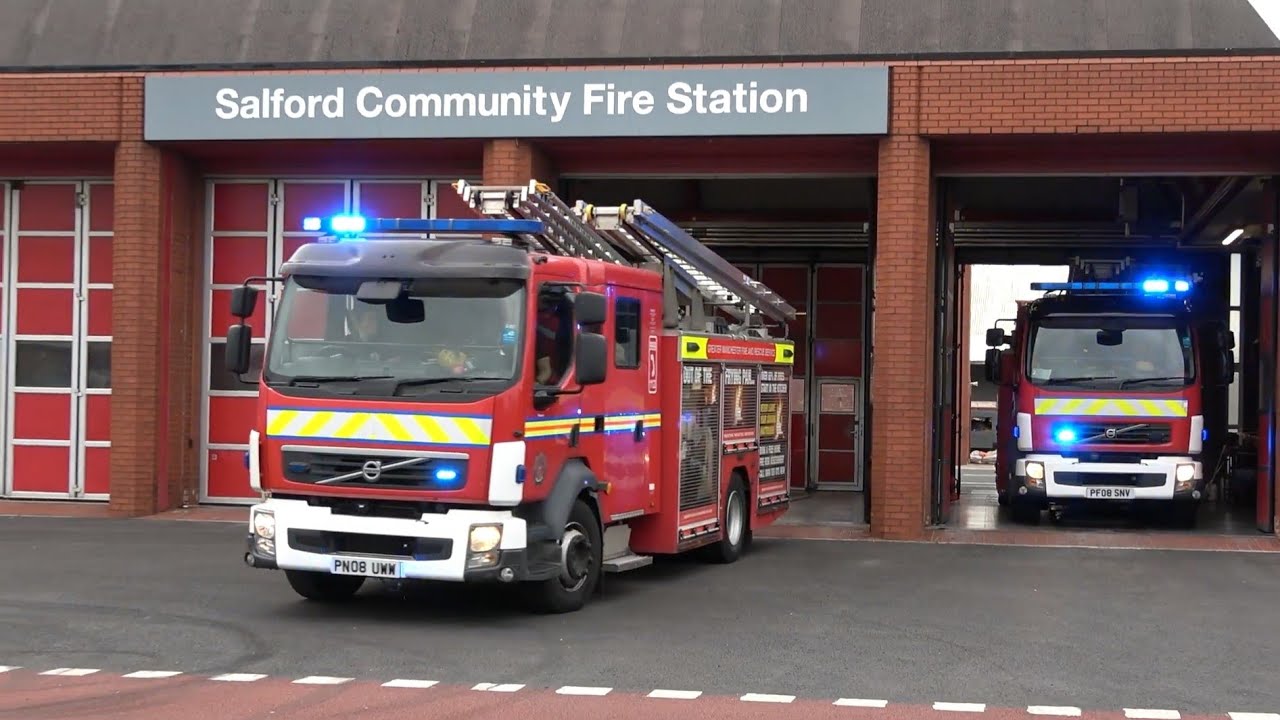 *DOUBLE RESERVE* Salford Double Pump TurnoutGreater Manchester Fire