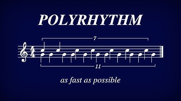 Polyrhythm As Fast As Possible | 1 Minute Music Theory
