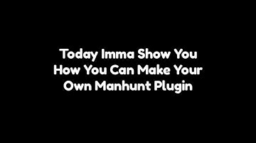 How To Make Manhunt Plugin | Minecraft | Coding Tutorial |