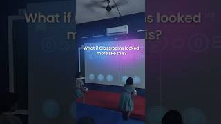 What if classrooms looked like this? #Xwall #phygital #edtech #gamification