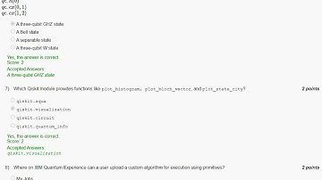 NPTEL – Introduction to Quantum Computing: Quantum Algorithms and Qiskit | QUIZ