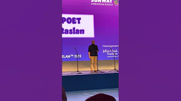 Snap slam poetry ‘Words by Jamal  Raslan