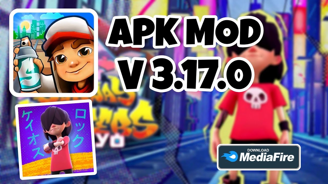 SUBWAY SURFERS APK MOD DINHEIRO INFINITO VERSÃO 3.14.0 ATUALIZADO 2023 