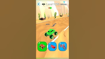 Shape-Shifting GAMEPLAY Walkthrough BeamNg drive New Level 1330 Car Racing #Shorts #ShapeShifting