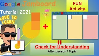 How to Use Google Jamboard as Exit Ticket (Blended Lesson) | Create Fun Activity - 2 Trues & 1 False