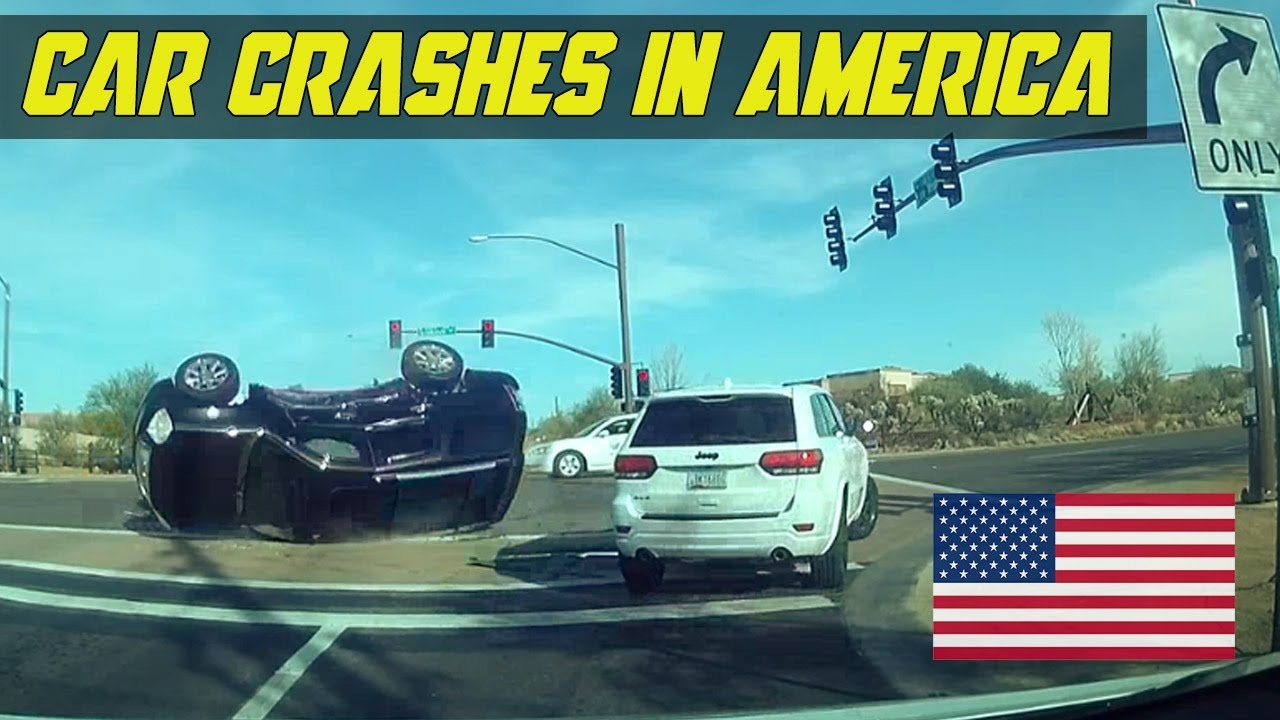 Car Crashes in America USA 2016 #4