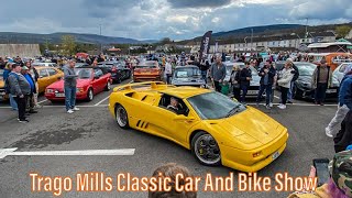 Trago Mills Merthyr Tydfil Classic Car Show April 2023 Supercars, American Cars And Bruce Wayne