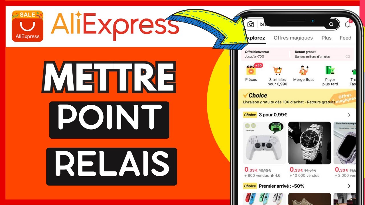 Comment Mettre Un Point Relais Sur Aliexpress ( Très Facile ) - YouTube