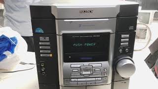 SONY MUSIC SYSTEM MHC-RG22 PUSH POWER PROTECT