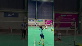 Badminton Attack and follow up multi shuttles #badminton #badmintonlovers #badmintonindonesia
