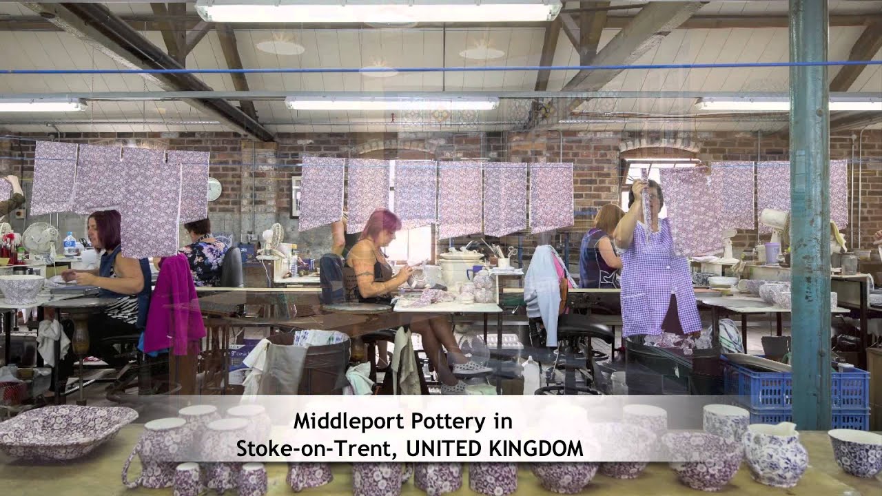 Middleport Pottery in Stoke-on-Trent, UNITED KINGDOM