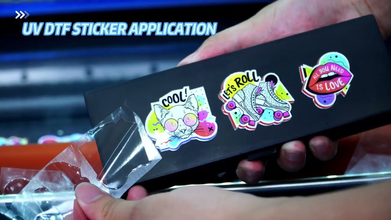 U601 model UV DTF printer, single print head supports 62CM film