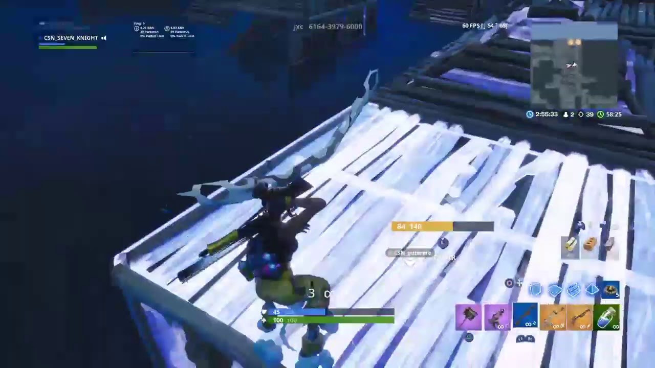 JOGANDO FORTNITE COM MEU AMIGO DO CLAN CSN