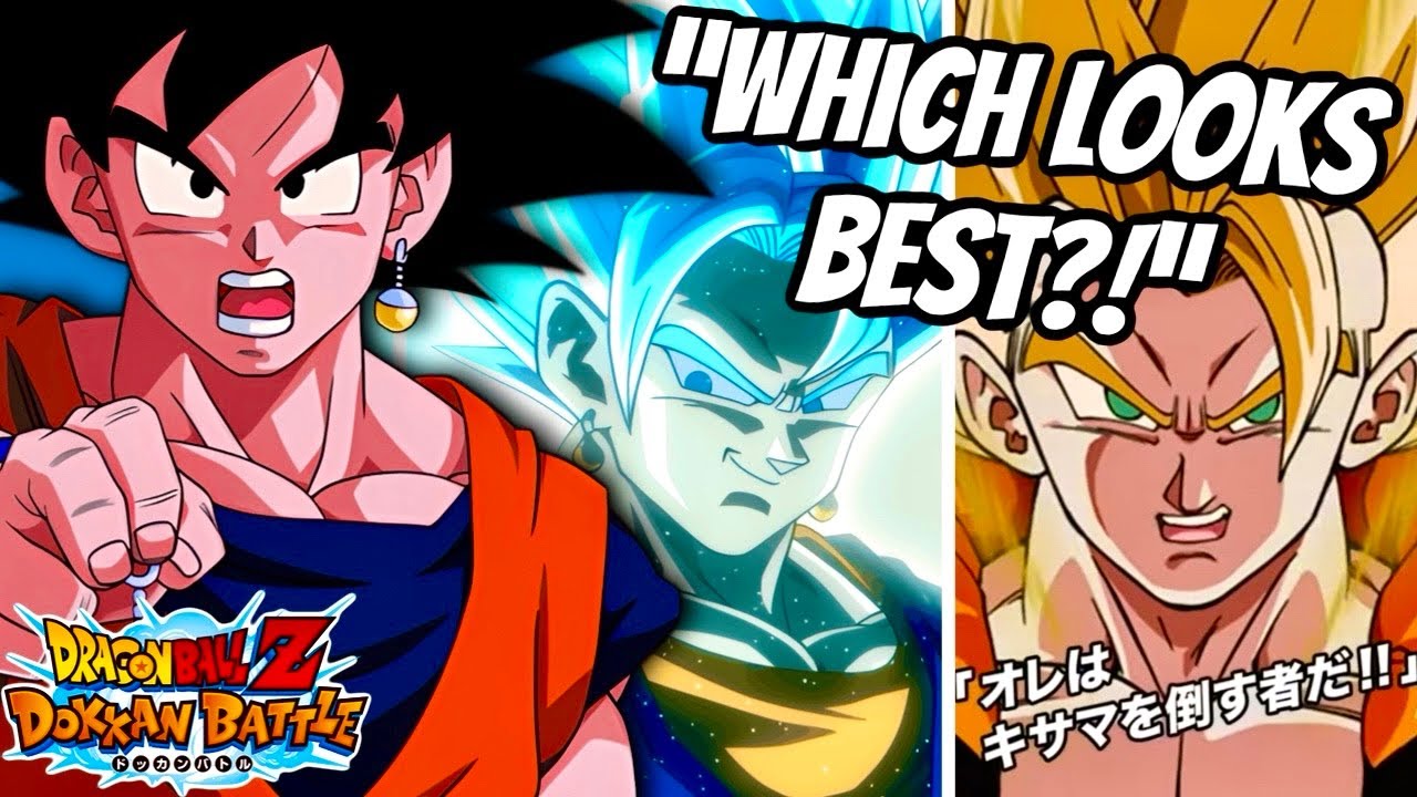 DBZ Fan RANKS EVERY Fusion Animation in Dokkan Battle! - YouTube