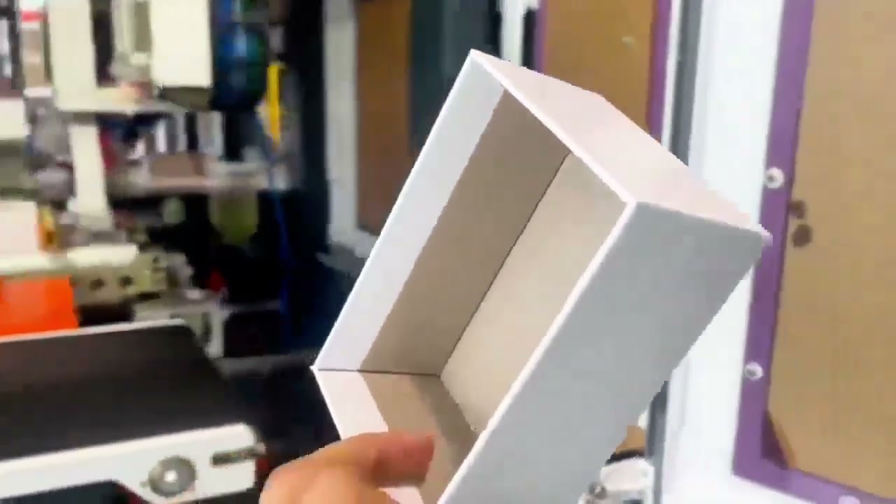 DS4354 double station small rigid box making machine