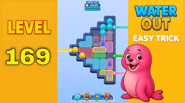 Water Out Puzzle Level 169 – Easy Solutions