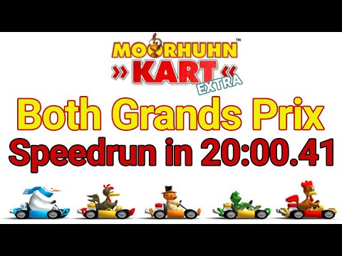 [Former WR] Moorhuhn Kart Extra Both Grands Prix in 20:00.41 In-game time (Crazy Chicken Kart)