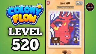 Colony Flow New Update Level 520 Gameplay Walkthrough Solution