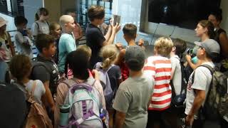 Michael's tour of CBU engineering for swim campers