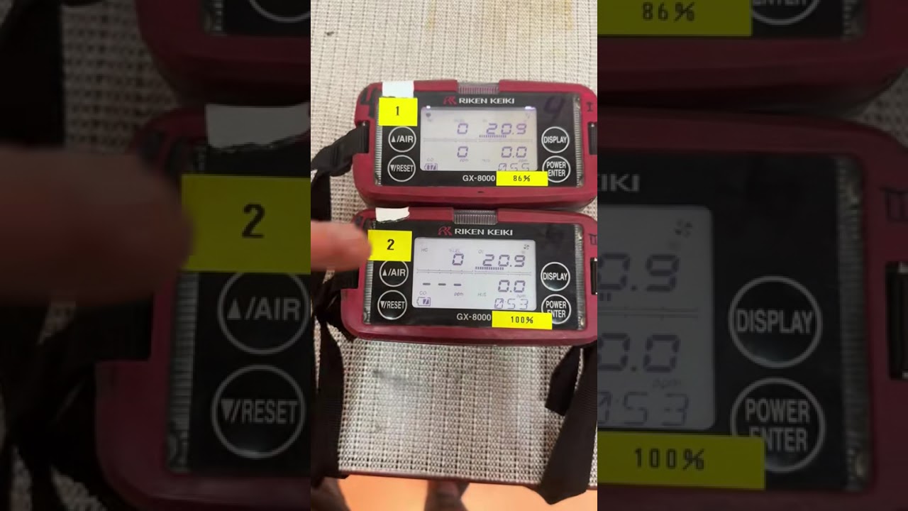 Газоанализаторы - GX 8000 RIKEN KEIKI простым языком - как в практике используется, замеры атмосферы